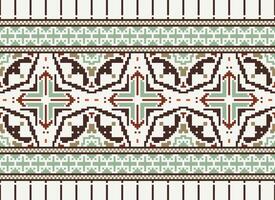 American ethnic native pattern.Traditional Navajo,Aztec,Apache,Southwest and Mexican style fabric pattern.Abstract motifs pattern.Design for fabric,clothing,blanket,carpet,woven,wrap,decoration vector