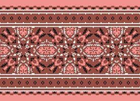 American ethnic native pattern.Traditional Navajo,Aztec,Apache,Southwest and Mexican style fabric pattern.Abstract motifs pattern.Design for fabric,clothing,blanket,carpet,woven,wrap,decoration vector