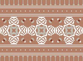 American ethnic native pattern.Traditional Navajo,Aztec,Apache,Southwest and Mexican style fabric pattern.Abstract motifs pattern.Design for fabric,clothing,blanket,carpet,woven,wrap,decoration vector