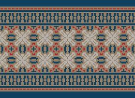 American ethnic native pattern.Traditional Navajo,Aztec,Apache,Southwest and Mexican style fabric pattern.Abstract motifs pattern.Design for fabric,clothing,blanket,carpet,woven,wrap,decoration vector