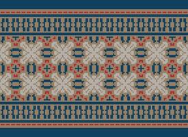 American ethnic native pattern.Traditional Navajo,Aztec,Apache,Southwest and Mexican style fabric pattern.Abstract motifs pattern.Design for fabric,clothing,blanket,carpet,woven,wrap,decoration vector