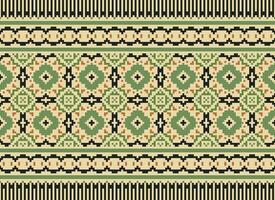 American ethnic native pattern.Traditional Navajo,Aztec,Apache,Southwest and Mexican style fabric pattern.Abstract motifs pattern.Design for fabric,clothing,blanket,carpet,woven,wrap,decoration vector