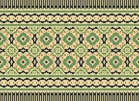 American ethnic native pattern.Traditional Navajo,Aztec,Apache,Southwest and Mexican style fabric pattern.Abstract motifs pattern.Design for fabric,clothing,blanket,carpet,woven,wrap,decoration vector