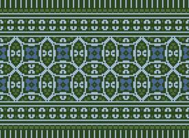 American ethnic native pattern.Traditional Navajo,Aztec,Apache,Southwest and Mexican style fabric pattern.Abstract motifs pattern.Design for fabric,clothing,blanket,carpet,woven,wrap,decoration vector