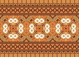 American ethnic native pattern.Traditional Navajo,Aztec,Apache,Southwest and Mexican style fabric pattern.Abstract motifs pattern.Design for fabric,clothing,blanket,carpet,woven,wrap,decoration vector