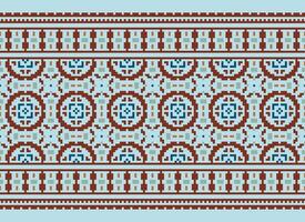 American ethnic native pattern.Traditional Navajo,Aztec,Apache,Southwest and Mexican style fabric pattern.Abstract motifs pattern.Design for fabric,clothing,blanket,carpet,woven,wrap,decoration vector