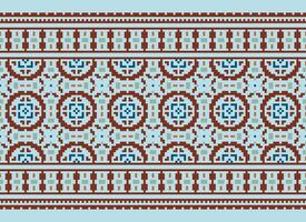 American ethnic native pattern.Traditional Navajo,Aztec,Apache,Southwest and Mexican style fabric pattern.Abstract motifs pattern.Design for fabric,clothing,blanket,carpet,woven,wrap,decoration vector