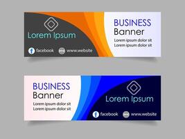 Creative corporate business marketing social media banner post template, Promotional banner for social media post, web banner and flyer, Sale banner for web and social media template vector