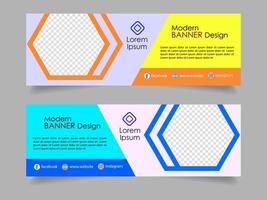 Creative corporate business marketing social media banner post template, Promotional banner for social media post, web banner and flyer, Sale banner for web and social media template vector