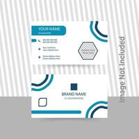 modern business card print templates, double-sided business card design template. vector