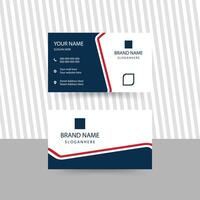 modern business card print templates, double-sided business card design template. vector