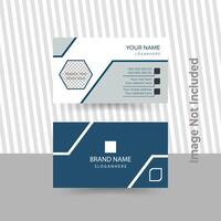 modern business card print templates, double-sided business card design template. vector