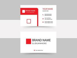 modern business card print templates, double-sided business card design template. vector