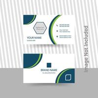 modern business card print templates, double-sided business card design template. vector