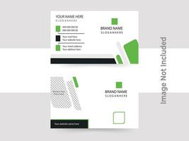 modern business card print templates, double-sided business card design template. vector