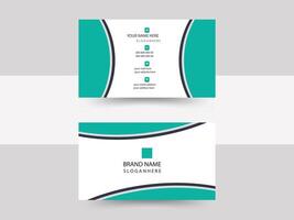 Modern Business Card Design vector