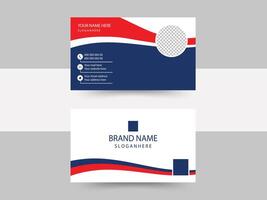 Modern Business Card Design vector