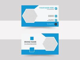 Modern Business Card Design vector