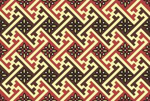 Very beautiful Indonesian Batik vector