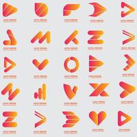 modern shop collection of logo designs full editable eps vector