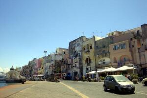 Procida, around the island during the summer. photo