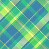 Tartan textile check of texture seamless background with a plaid fabric pattern. vector