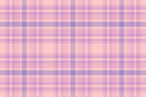 Texture tartan background of seamless plaid with a check fabric pattern textile. vector
