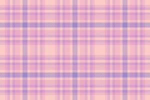 Texture tartan background of seamless plaid with a check fabric pattern textile. vector