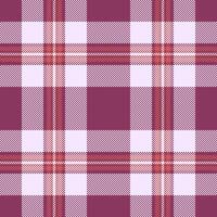 Background tartan of plaid textile pattern with a seamless texture check fabric. vector