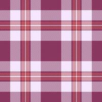 Background tartan of plaid textile pattern with a seamless texture check fabric. vector