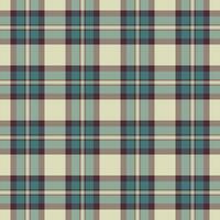 Seamless check texture of background plaid with a pattern fabric tartan textile. vector