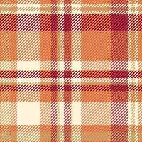 Plaid textile seamless of background check pattern with a texture fabric tartan. vector