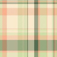 Seamless textile of check background tartan with a texture fabric plaid pattern. vector