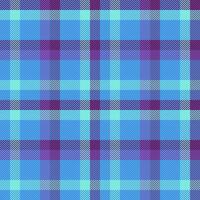 T-shirt background texture seamless, shirt plaid tartan . Front check pattern fabric textile in cyan and teal colors. vector