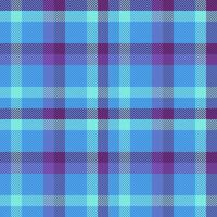 T-shirt background texture seamless, shirt plaid tartan . Front check pattern fabric textile in cyan and teal colors. vector