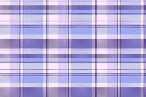 Seamless plaid pattern of tartan textile with a background fabric check texture. vector