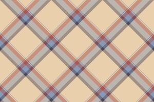 Tartan plaid background, diagonal check seamless pattern. fabric texture for textile print, wrapping paper, gift card, wallpaper. vector