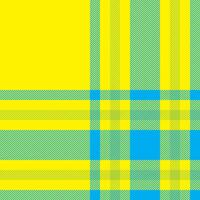 Plaid check pattern. Seamless fabric texture. Tartan textile print. vector