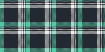 Fluffy seamless fabric, present texture plaid background. Indian pattern check textile tartan in dark and white colors. vector