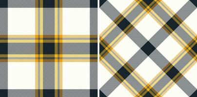 Tartan pattern texture of textile plaid seamless with a fabric check background. vector