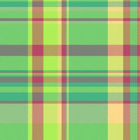 Creative seamless fabric pattern, curtain textile background . Suite tartan plaid check texture in mint and green colors. vector