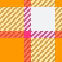 Textile tartan plaid of seamless background with a check fabric pattern texture. vector