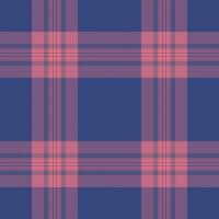 Pattern plaid seamless of check background fabric with a texture textile tartan. vector