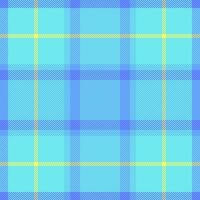 Texture check plaid of tartan fabric with a background textile seamless pattern. vector