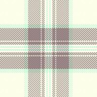 Screen seamless fabric background, designer check textile . Throw plaid pattern tartan texture in light and pastel colors. vector