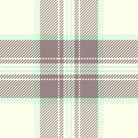 Screen seamless fabric background, designer check textile . Throw plaid pattern tartan texture in light and pastel colors. vector