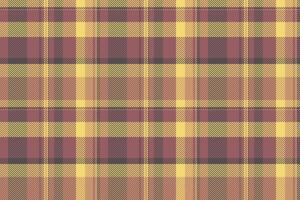 Texture pattern seamless of tartan fabric with a background check plaid textile. vector