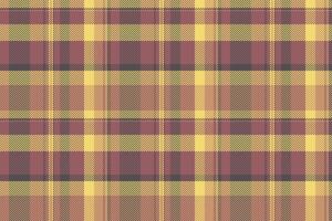 Texture pattern seamless of tartan fabric with a background check plaid textile. vector