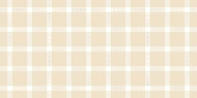 Geometry tartan pattern fabric, famous check textile. Stitch texture seamless plaid background in light and white colors. vector