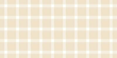 Geometry tartan pattern fabric, famous check textile. Stitch texture seamless plaid background in light and white colors. vector